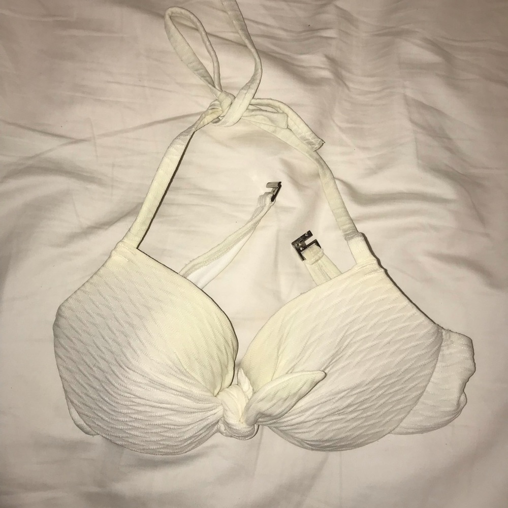 White Bikini Top
